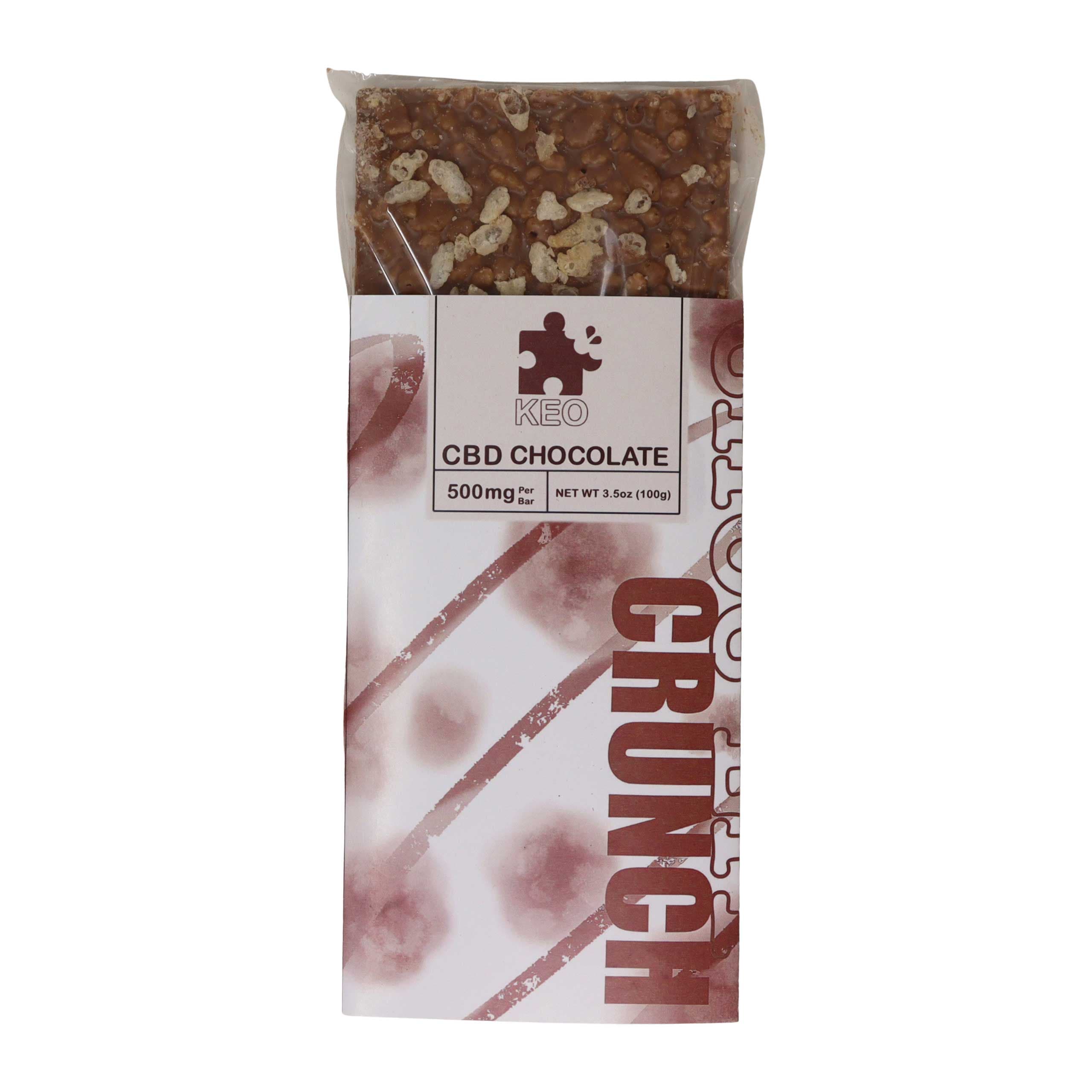 Choc'lit Crunch Bar Chocolate 500mg CBD