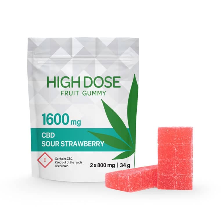 Best Sour Strawberry Fruit Gummies