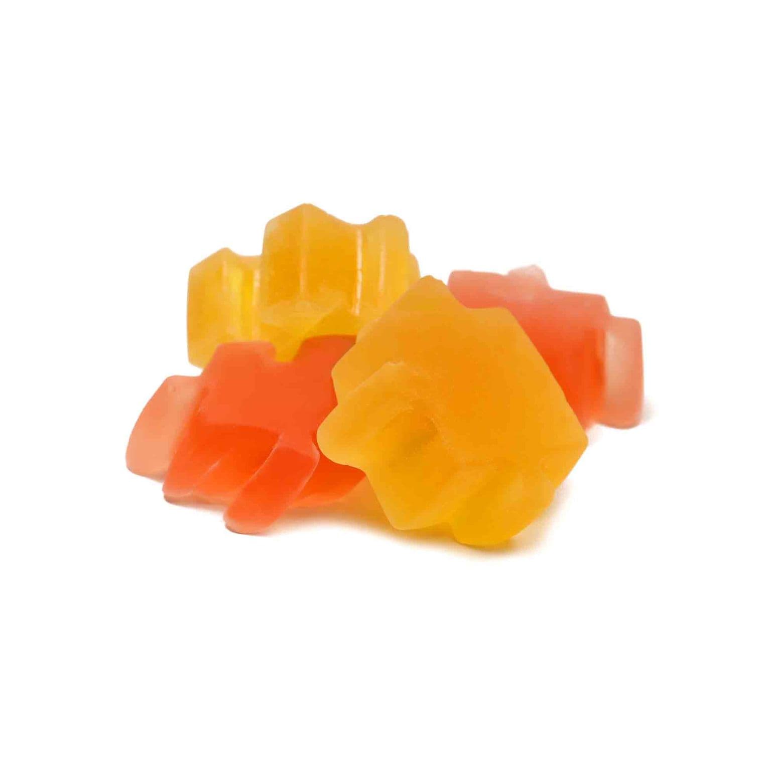 strawberry daze & peach mango puzzle cbd gummies | 500mg | keo edibles