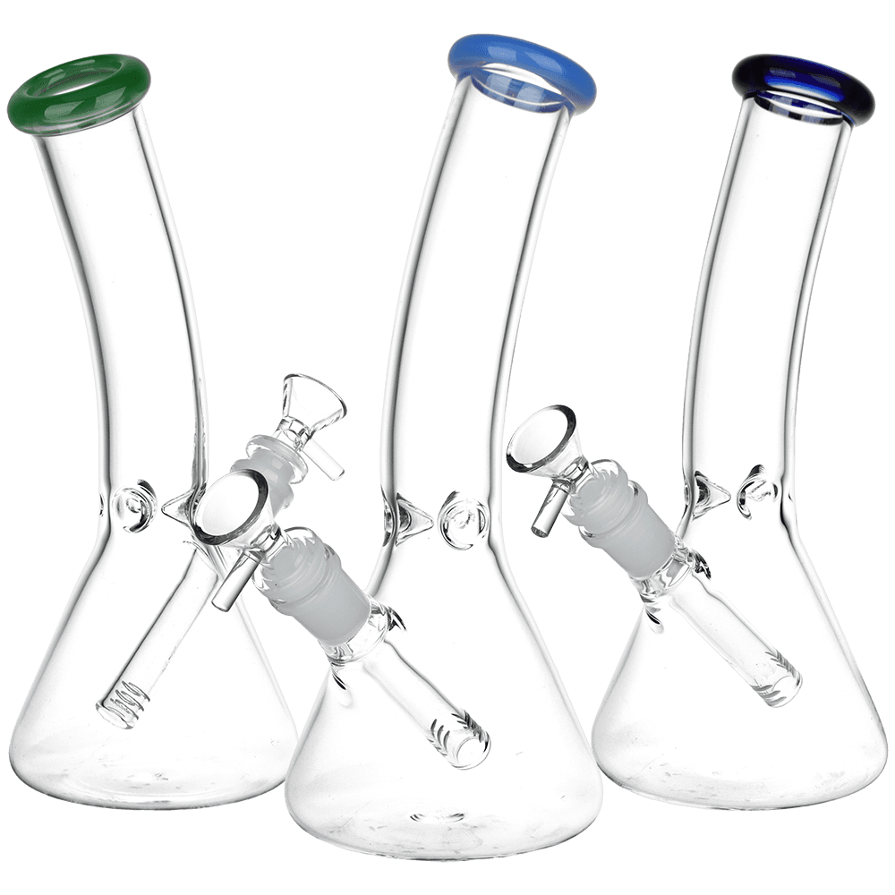 Classic Bent Neck Glass Beaker Bongs