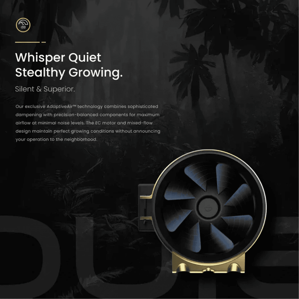 GXi 8 - Wireless Intelligent Inline Fan whisper quiet