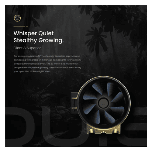 Gorilla GXi 4  Wireless Intelligent Inline Fan whisper quiet