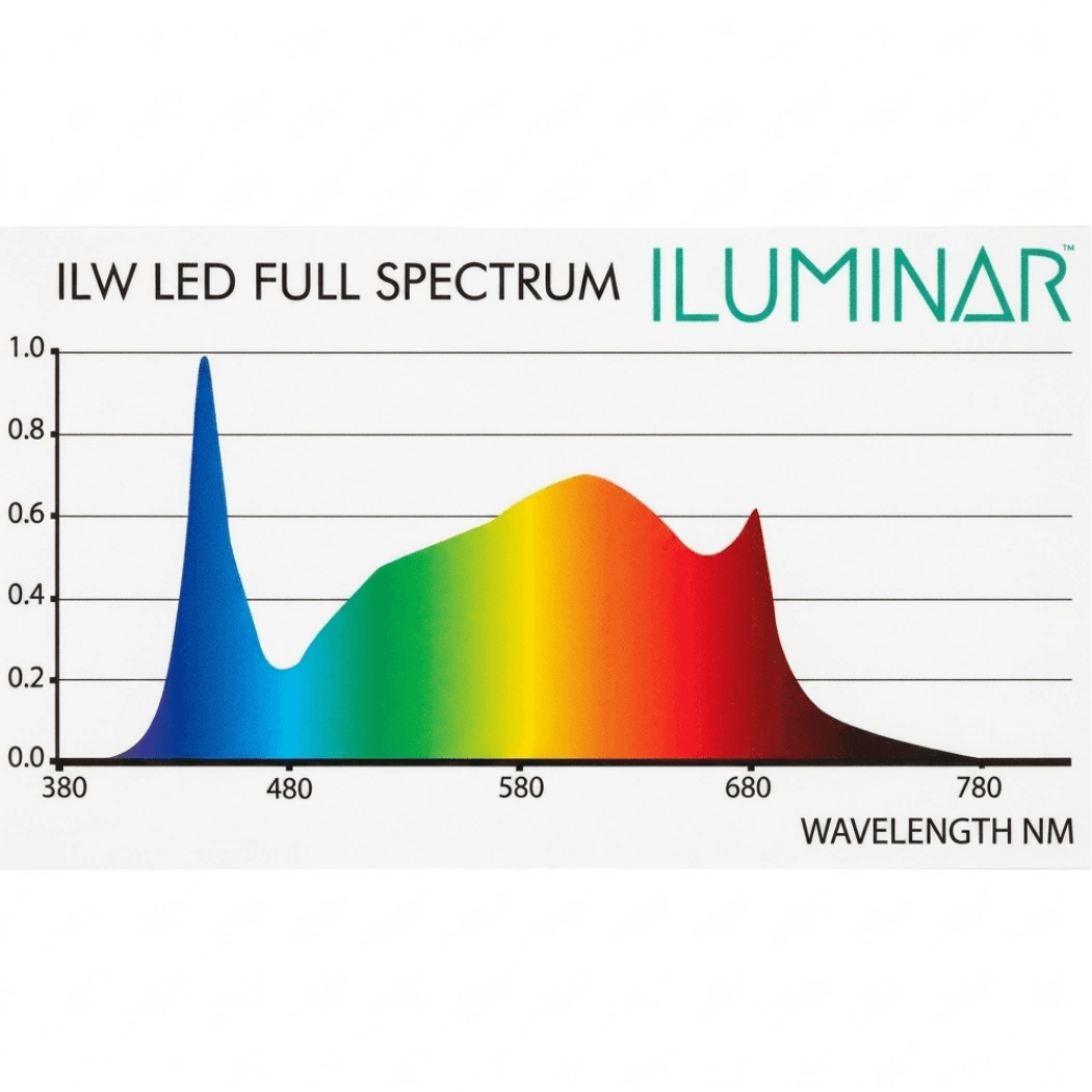 Iluminar iLW 2.5 Single Xtra-Wide LED Rail wavelength 1050x1050